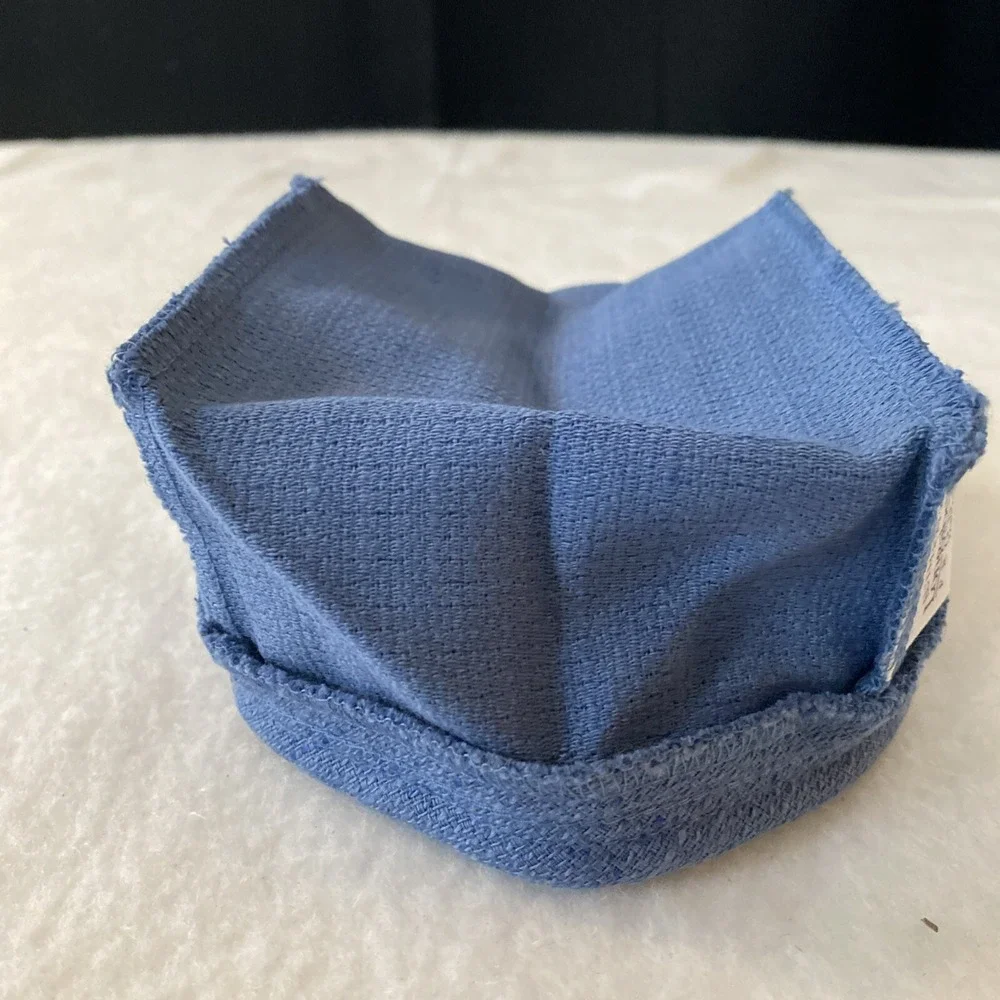 Longaberger Tarragon Booking Basket Fabric‎ Liner Cornflower Blue